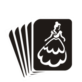 Sjabloon -  prinses 3