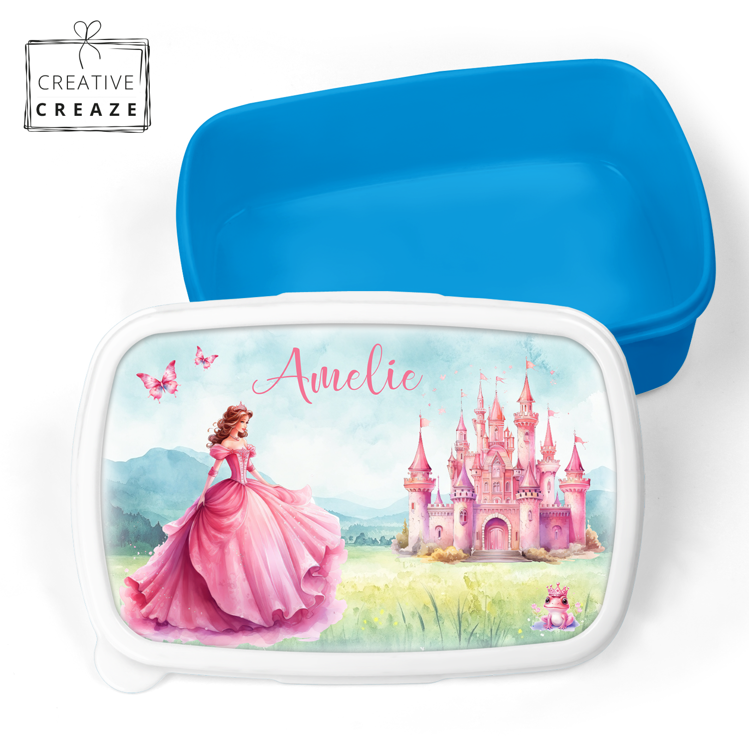 Brooddoos met naam – Prinses