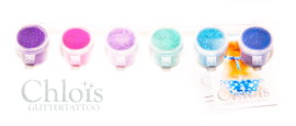 Chloïs Glitter Combipack Cool - 6 x 10ml