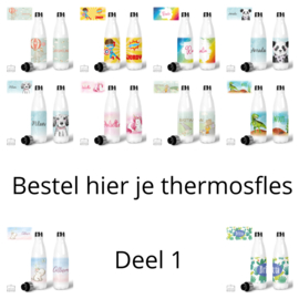 Bestel hier je thermosfles RVS - Deel 1