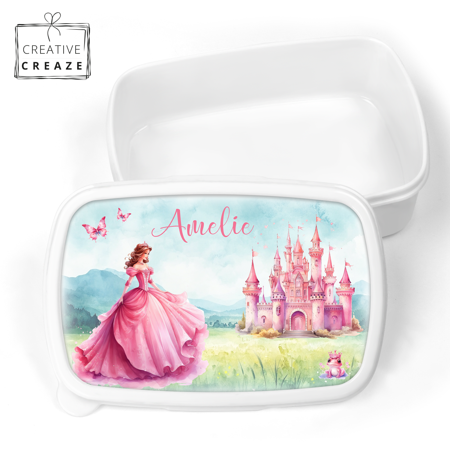 Brooddoos met naam – Prinses