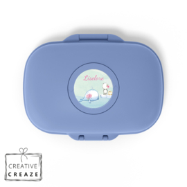 Snackbox Monbento Gram met naam | Walvis en vriendjes