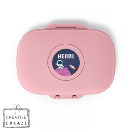 Snackbox Monbento Gram met naam | Space Adventure