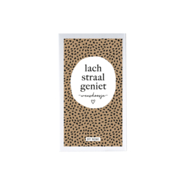 Wensdoosje - Lach straal geniet