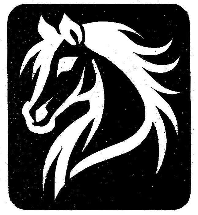 Sjabloon -  Paardenhoofd
