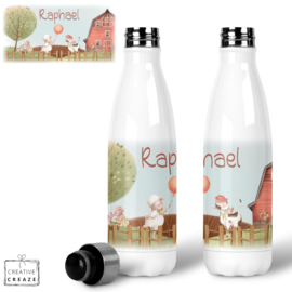 Thermosfles RVS Boerderij - 500 ml - Warm en koud - €24,99