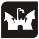 Sjabloon midi - castle