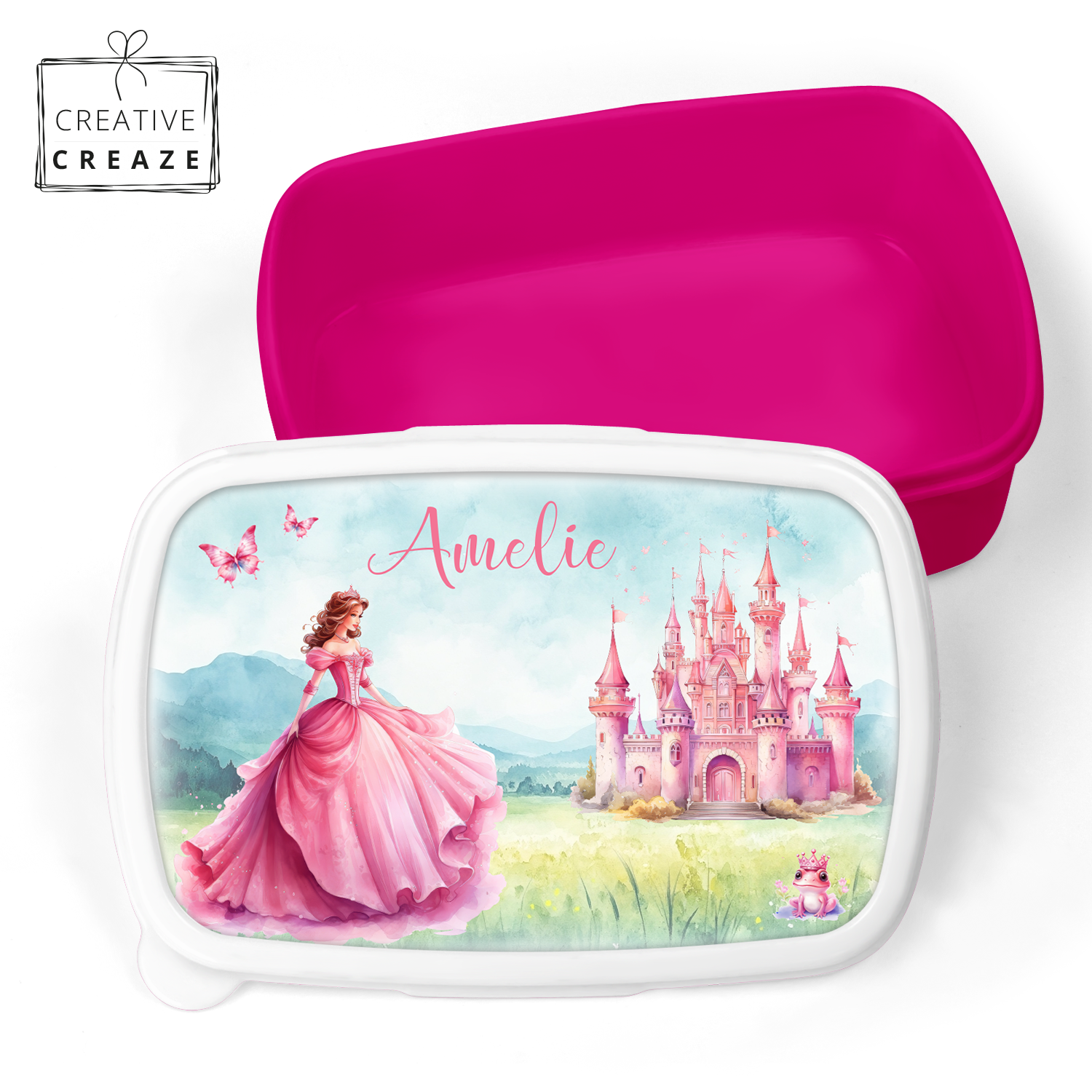Brooddoos met naam – Prinses