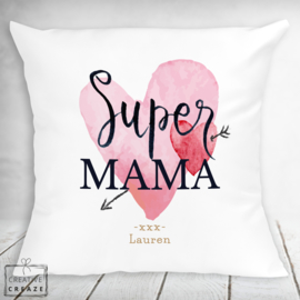 Kussen - Super Mama