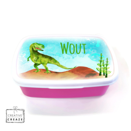 Brooddoos met naam – Dino