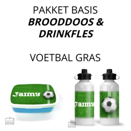 Pakket basic | Brooddoos en drinkfles| verschillende designs mogelijk | deel 3