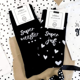 Sokken voor meester – Super Meester