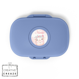 Snackbox Monbento Gram met naam | Schattig varkentje