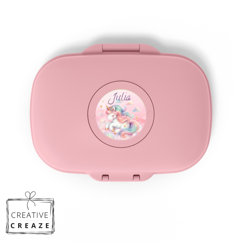 Snackbox Monbento Gram met naam | Cloud Unicorn | €18,99