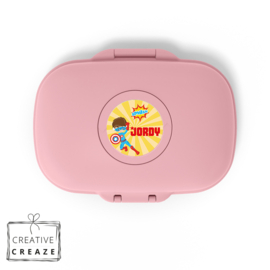 Snackbox Monbento Gram met naam | Superheld