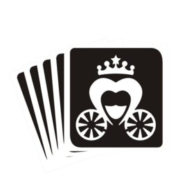 Sjabloon -  prinsessenkoets
