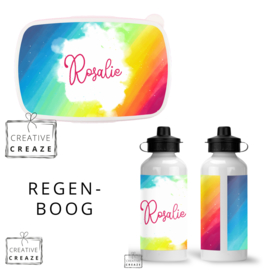 Pakket basic | Brooddoos en drinkfles | verschillende designs mogelijk | deel 2