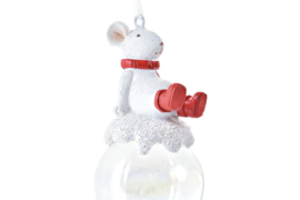 Kerstbal muisje | 2 varianten