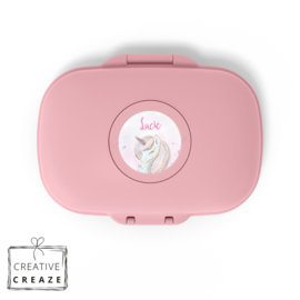 Snackbox Monbento Gram met naam | Schattige Eenhoorn