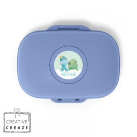 Snackbox Monbento Gram met naam | Baby Dino's