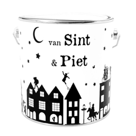 Cadeaublik - Van Sint en Piet- 2500 ml