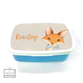 Brooddoos met naam – Vintage vos