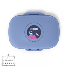 Snackbox Monbento Gram met naam | Space Adventure