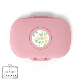 Snackbox Monbento Gram met naam | Green Bubbles