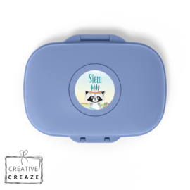 Snackbox Monbento Gram met naam | Stoere wasbeer