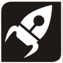Sjabloon midi - rocket