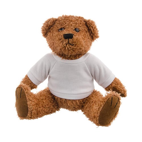 Teddybeer met shirt voor sublimatie - 2 kleuren
