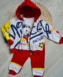 3-Delige Trendy Mickey Jogger + Vest {Limited Edition}