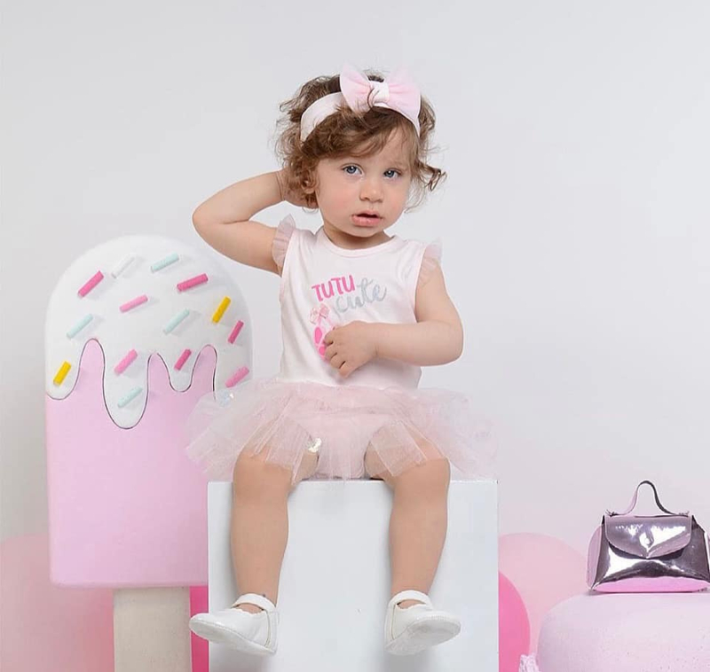 Baby Tutu Cutie Pie + Haar Accessoire {Party Edition}