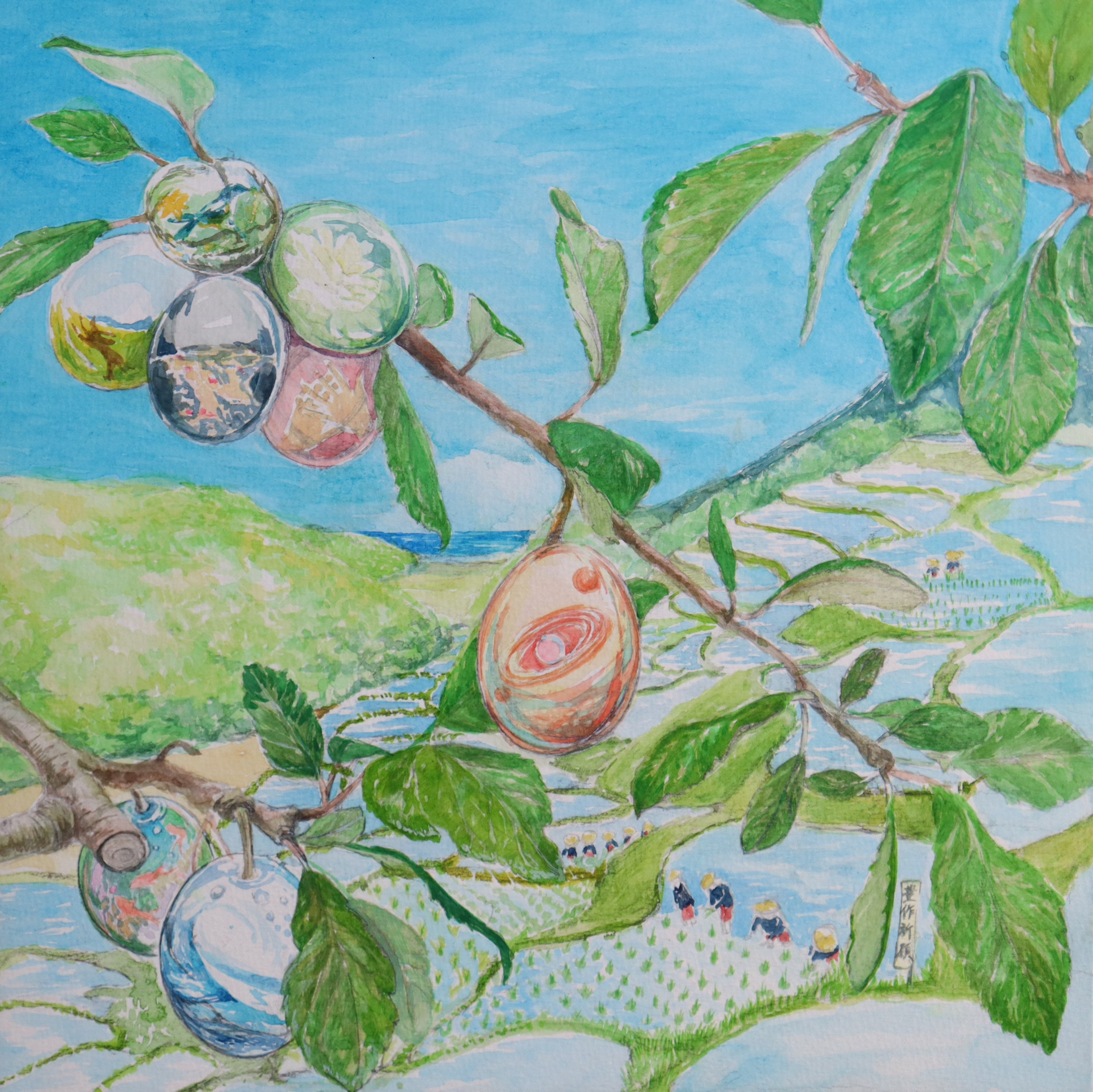 illustraties voor Manna Ori 2/2