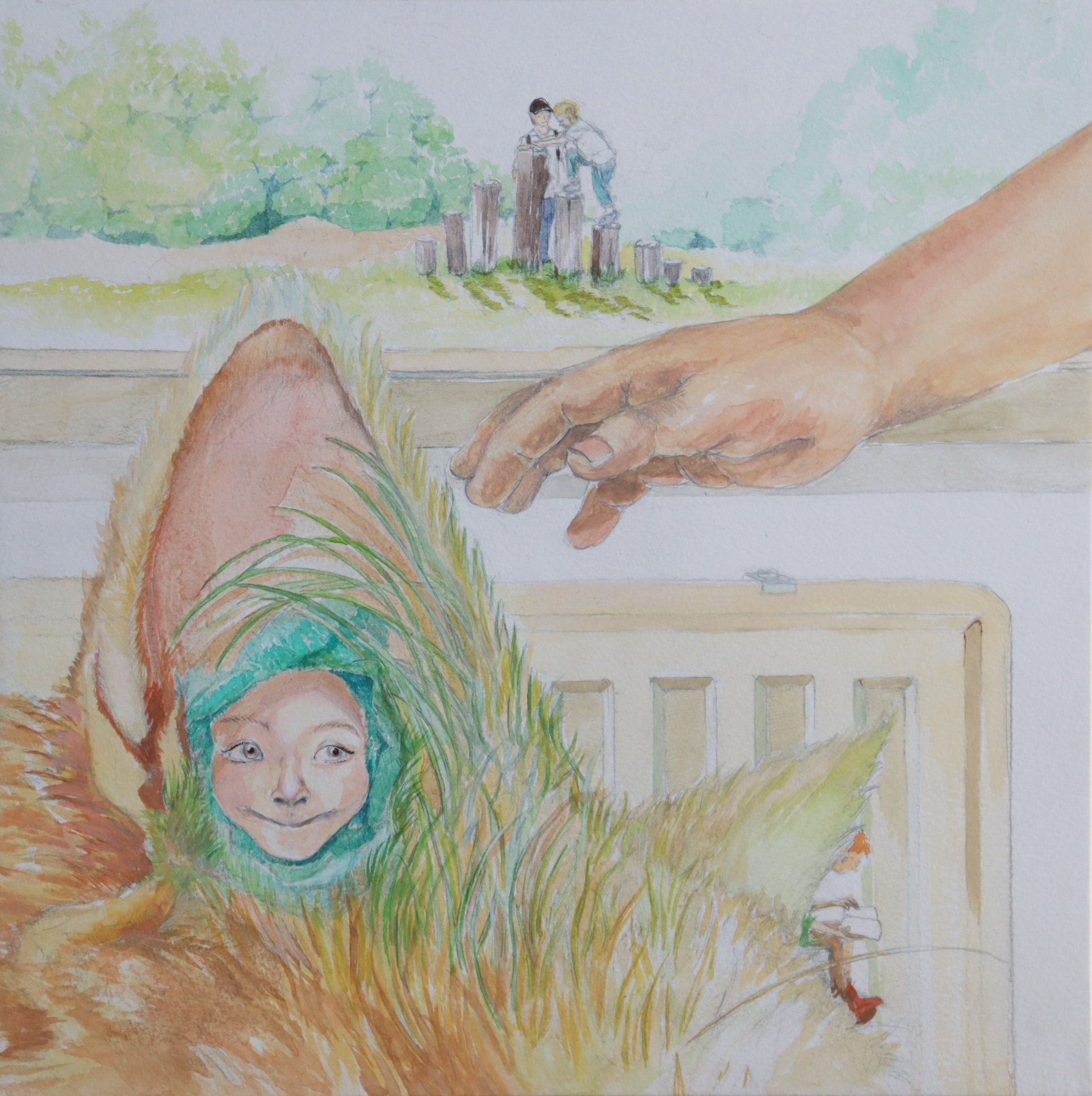 illustraties voor Manna Ori 1/2