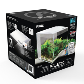 Fluval Flex 35*33*33cm 34L Wit (enkel afhalen)