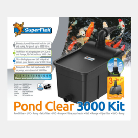 SuperFish Pondclear Kit 3000