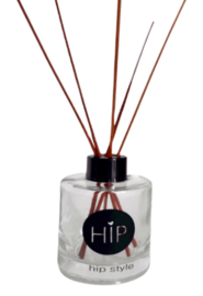 Luxe  parfum geurstokjes met sierdop -Sandalhout