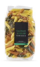 Casa Rinaldi Pasta Aromatizzata 3 Colori - Penne 500g (per 12 st.)