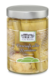 Casa Rinaldi Carciofi - Alla Romana Con Gambo 540g (per 6 st.)