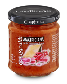 Casa Rinaldi Sughi Dal Pomodoro Fresco - Amatriciana 190g (per 12 st.)