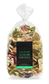 Casa Rinaldi Pasta Aromatizzata 5 Colori - Farfalle 500g (per 12 st.)