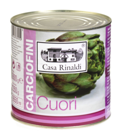 Casa Rinaldi Carciofi - Interi Al Naturale 2,6kg (per 6 st.)