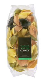 Casa Rinaldi Pasta Aromatizzata 5 Colori - Conchiglioni 500g (per 12 st.)