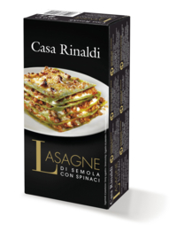 Casa Rinaldi Pasta Al Forno - Lasagne Di Semola Con Spinaci 500g (per 12 st.)