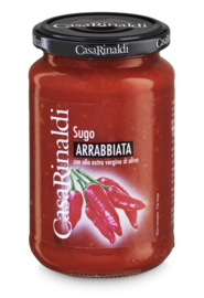 Casa Rinaldi Sughi Dal Pomodoro Fresco - Arrabbiata 350g (per 6 st.)