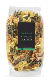 Casa Rinaldi Pasta Aromatizzata 3 Colori - Farfalle 500g (per 12 st.)