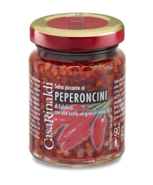 Casa Rinaldi Salse Mediterranee - Peperoncini Di Calabria 90g (per 12 st.)