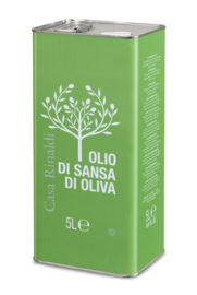 Casa Rinaldi Olio Di Sansa E Oliva - In Latta 5l (per 4 st.)