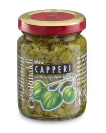 Casa Rinaldi Salse Mediterranee - Capperi 90g (per 12 st.)